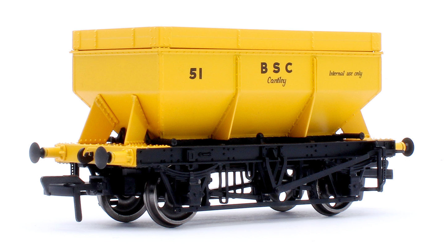 963014 LMS Iron Ore Hopper - BSC Yellow No.51