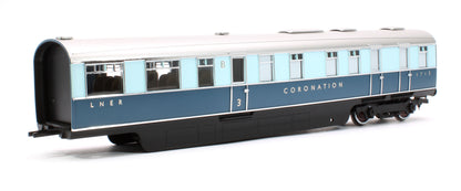 Coronation Brake Third & Kitchen Third Articulated LNER Coach Pack