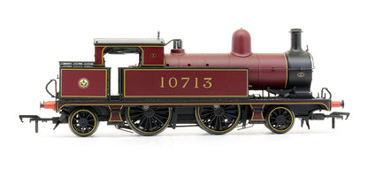 Pre-Owned L&YR 2-4-2 Tank 10713 LMS Crimson Steam Locomotive - DCC Sound