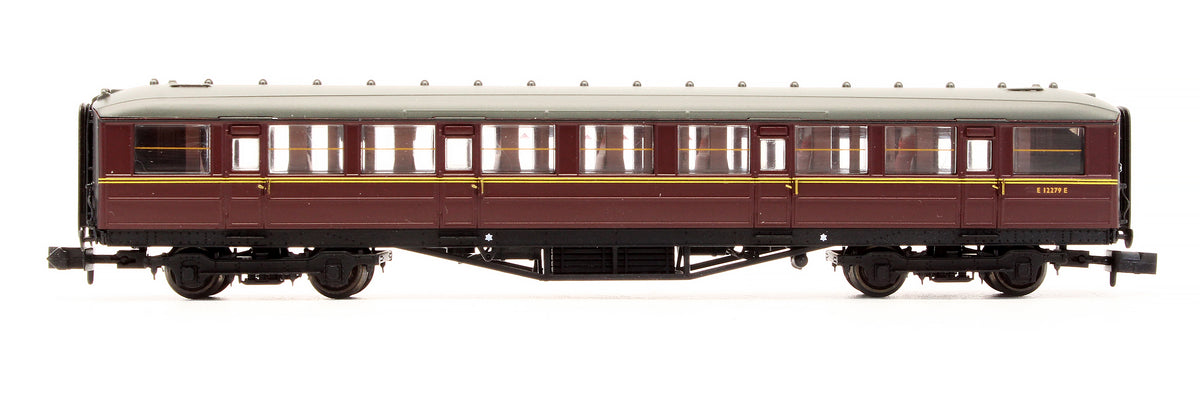 Pre-Owned NC-031A Gresley BR Maroon 2nd Class Coach E12279E