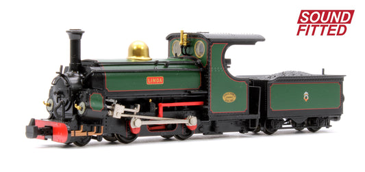 Mainline Hunslet 2-4-0STT 'Linda' Ffestiniog Railway Green Steam Locomotive - Sound Fitted