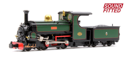 Pre-Owned 391-135SF Mainline Hunslet 2-4-0STT 'Linda' Ffestiniog Railway Green Steam Locomotive - Sound Fitted
