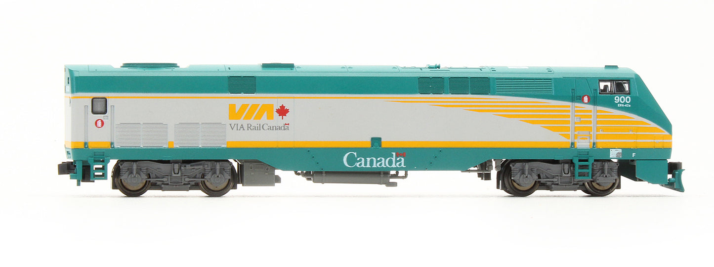 Pre-Owned P42 Diesel Locomotive VIA Rail - Road #900