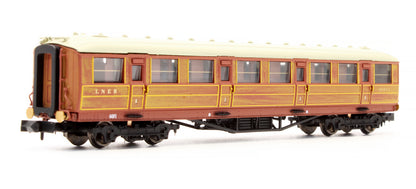 Pre-Owned 2P-011-103 Gresley LNER Teak 1st Class Coach 31874