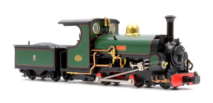 Pre-Owned 391-135SF Mainline Hunslet 2-4-0STT 'Linda' Ffestiniog Railway Green Steam Locomotive - Sound Fitted