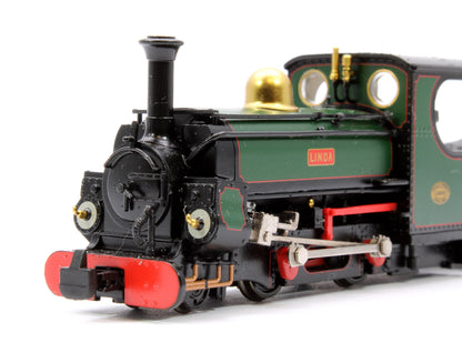 Pre-Owned 391-135SF Mainline Hunslet 2-4-0STT 'Linda' Ffestiniog Railway Green Steam Locomotive - Sound Fitted