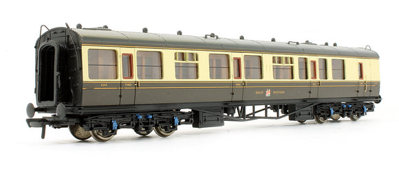Pre-Owned Collett 1st / 3rd Chocolate & Cream Great Western Coach '6543'