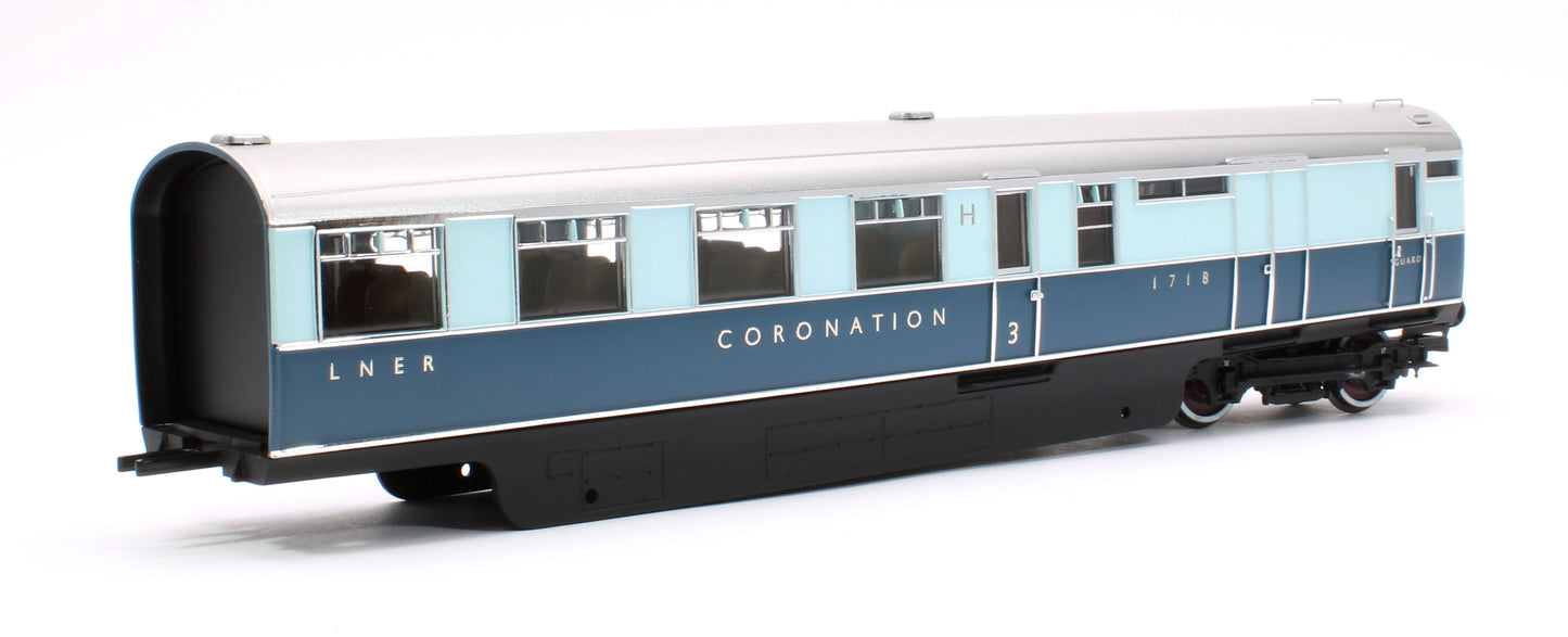 Coronation Open Third & Brake Third Articulated LNER Coach Pack