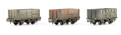 Pre-Owned 7 Plank Wagons Coal Trader Triple Pack (Weathered)