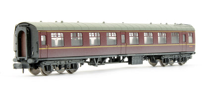 Pre-Owned 374-012C MK1 SO Second Open Coach BR Maroon 'W4912' (Weathered)