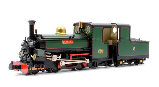 Pre-Owned Mainline Hunslet 2-4-0STT 'Blanche' Ffestiniog Railway Green Steam Locomotive - DCC Fitted
