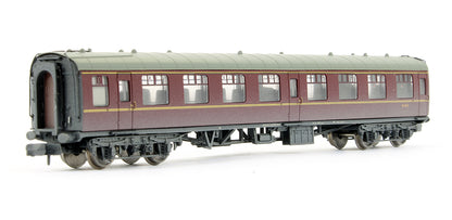 Pre-Owned 374-012C MK1 SO Second Open Coach BR Maroon 'W4912' (Weathered)