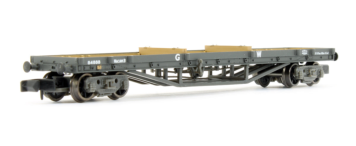 Pre-Owned Bogie Bolster Wagon GWR Grey
