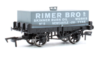 Pre-Owned 4F-032-001 Rimer Bros Rectangular Tank Wagon No.5