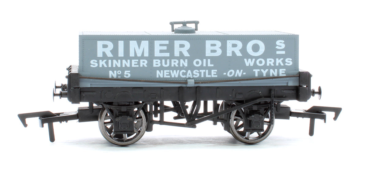 Pre-Owned 4F-032-001 Rimer Bros Rectangular Tank Wagon No.5