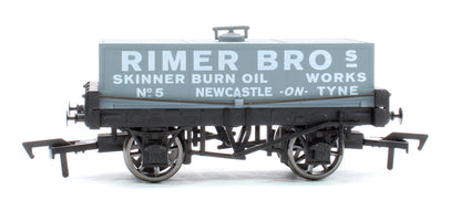 Pre-Owned 4F-032-001 Rimer Bros Rectangular Tank Wagon No.5