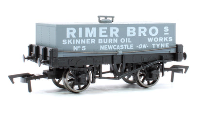 Pre-Owned 4F-032-001 Rimer Bros Rectangular Tank Wagon No.5