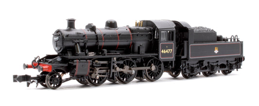 Pre-Owned 372-626A LMS Ivatt 2MT 46477 BR Lined Black (Early Emblem) Steam Locomotive