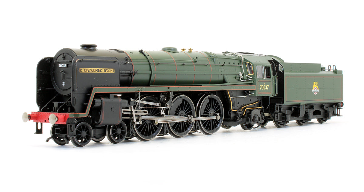 Pre-Owned BR Green 4-6-2 Britannia Class 'Hereward The Wake' 70037 Steam Locomotive