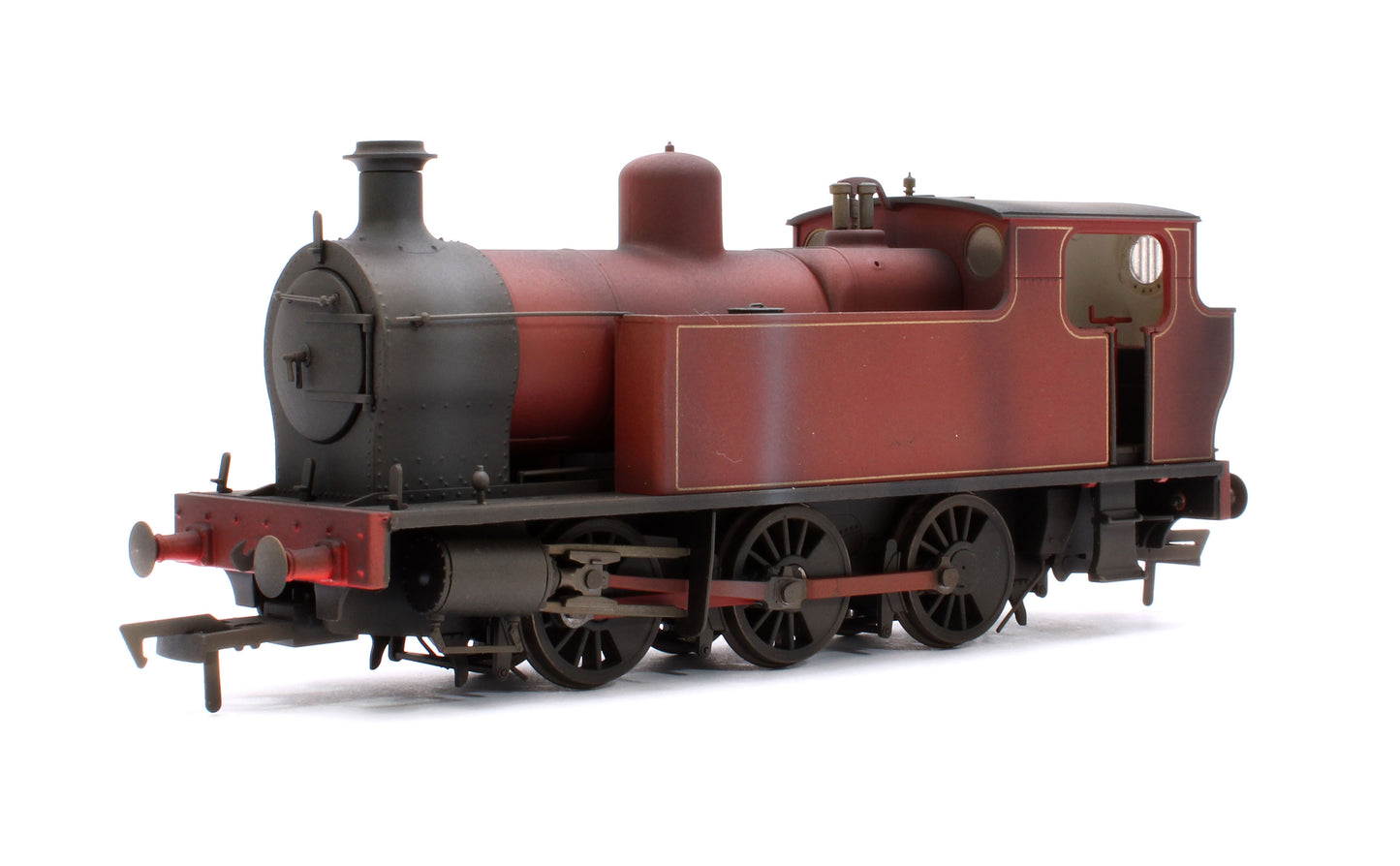 Custom Weathered Kerr, Stuart 'Victory' 0-6-0T Locomotive in Lined Maroon