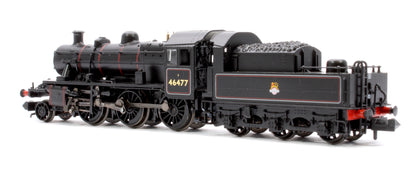 LMS Ivatt 2MT 46477 BR Lined Black (Early Emblem) Steam Locomotive