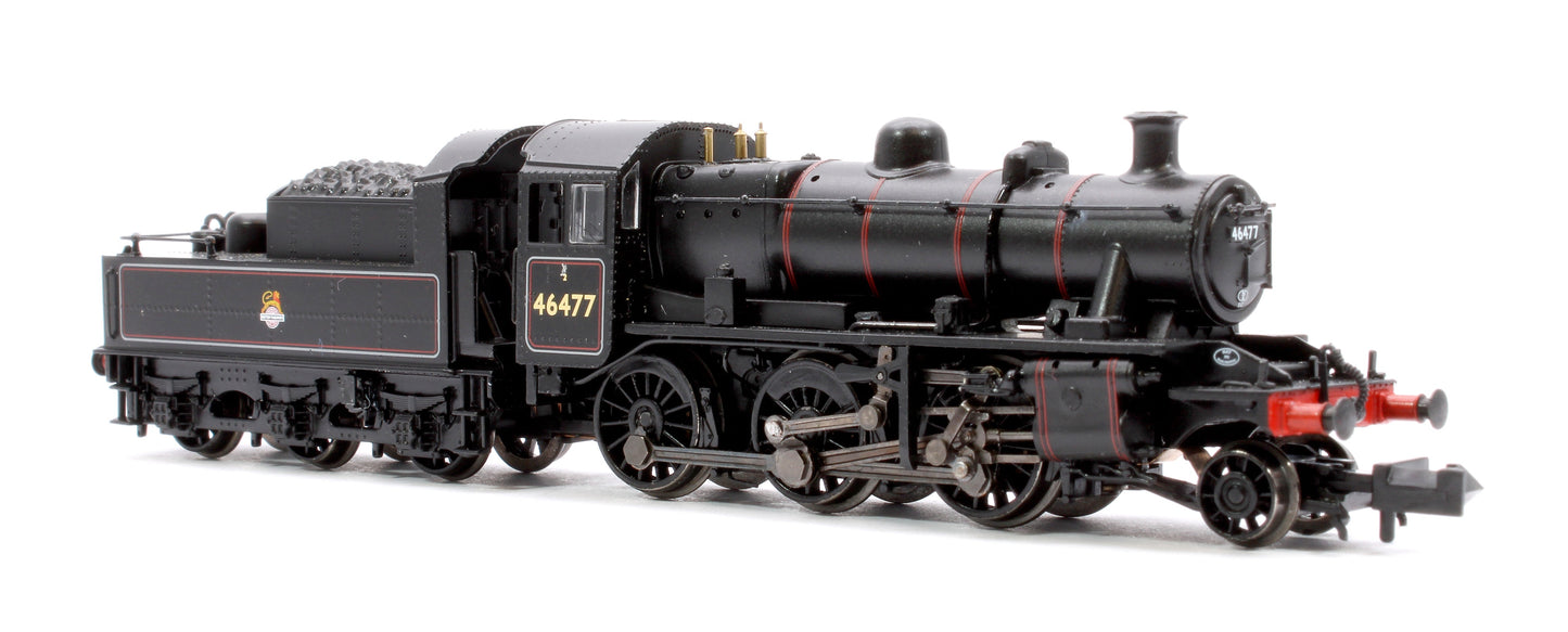 Pre-Owned 372-626A LMS Ivatt 2MT 46477 BR Lined Black (Early Emblem) Steam Locomotive