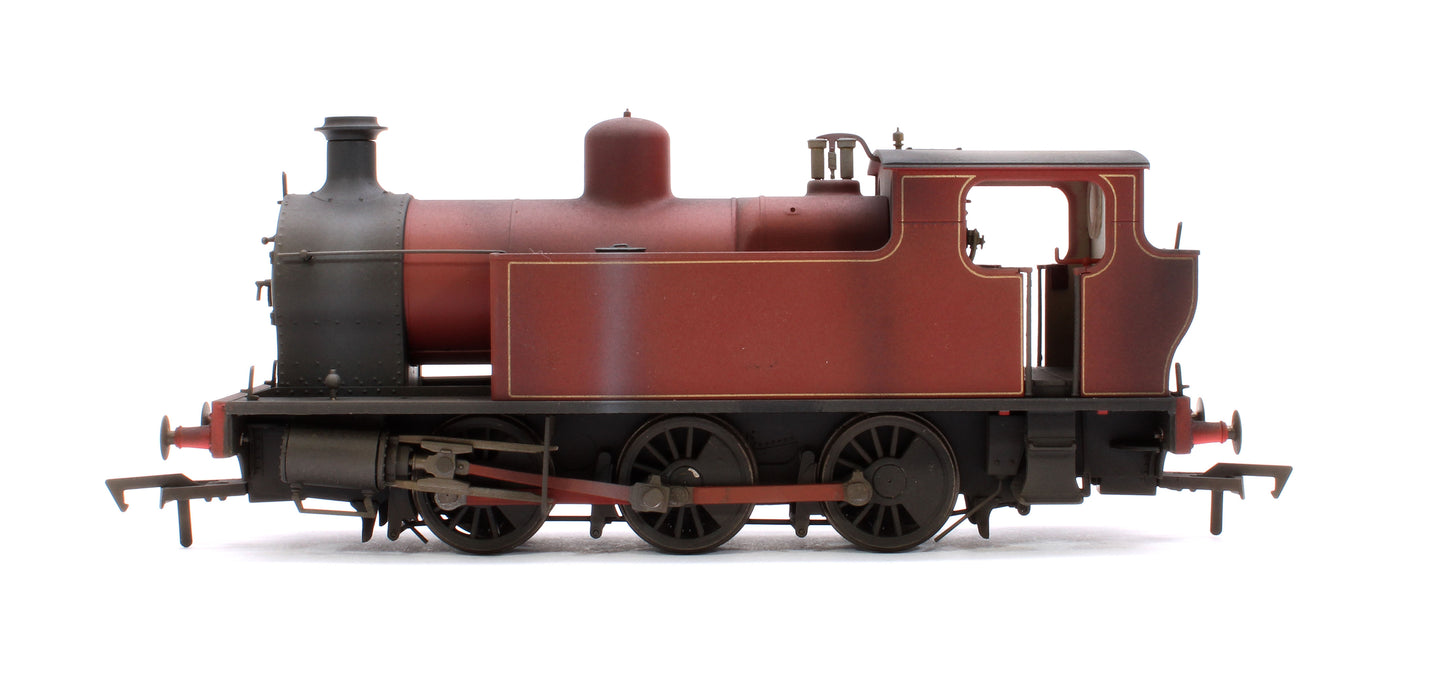 Custom Weathered Kerr, Stuart 'Victory' 0-6-0T Locomotive in Lined Maroon