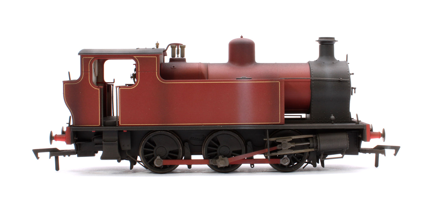 Custom Weathered Kerr, Stuart 'Victory' 0-6-0T Locomotive in Lined Maroon