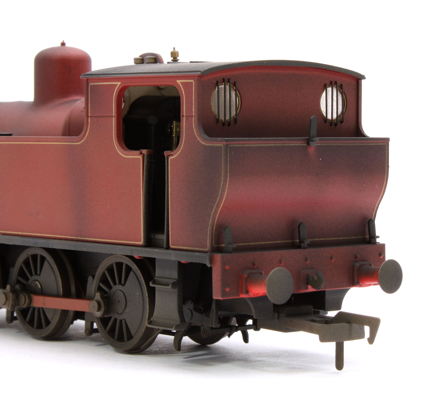 Custom Weathered Kerr, Stuart 'Victory' 0-6-0T Locomotive in Lined Maroon