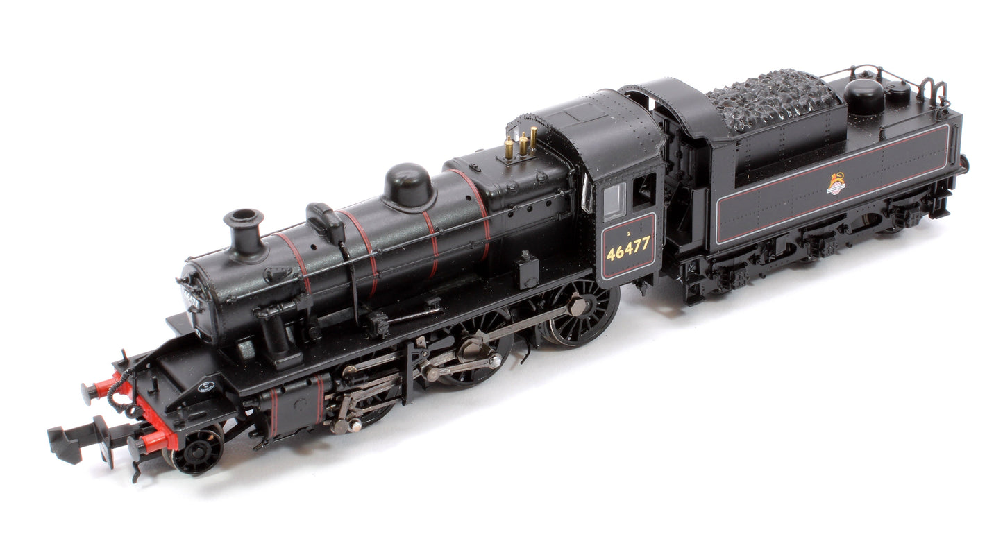 Pre-Owned 372-626A LMS Ivatt 2MT 46477 BR Lined Black (Early Emblem) Steam Locomotive