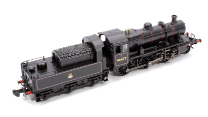 Pre-Owned 372-626A LMS Ivatt 2MT 46477 BR Lined Black (Early Emblem) Steam Locomotive