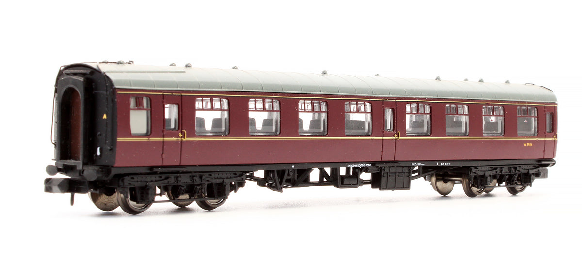 Pre-Owned 374-012A MK1 SO Second Open Coach BR Maroon W3984