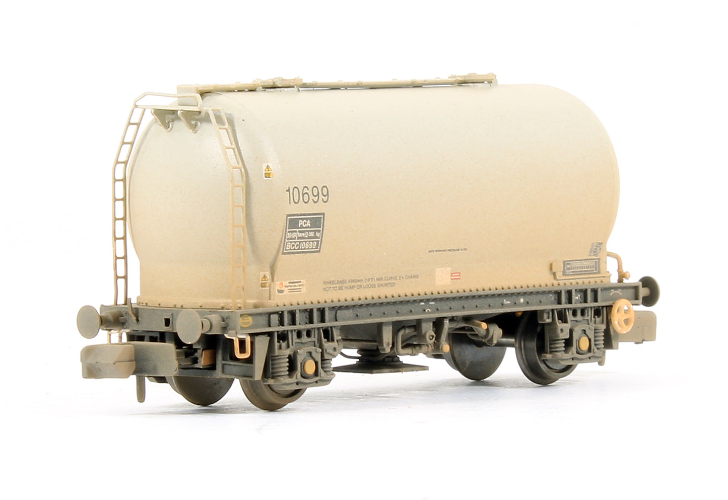 Pre-Owned Set Of 3 PCA wagons Metalair Grey (Weathered)