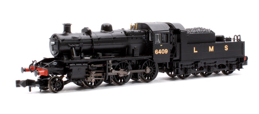 LMS Ivatt 2MT 6409 LMS Black Steam Locomotive