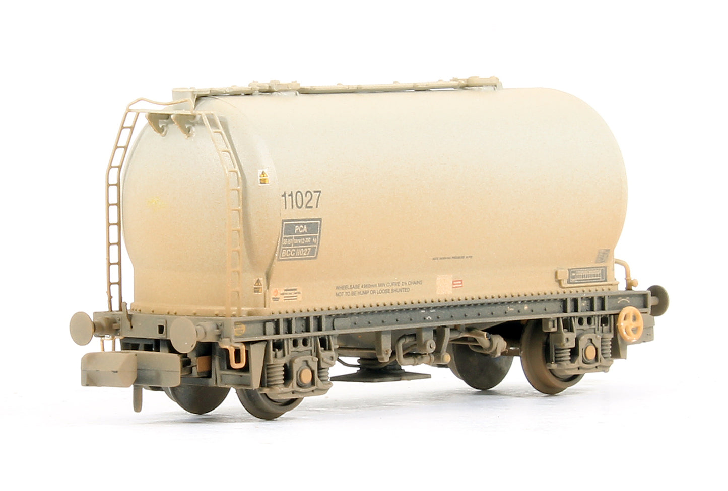 Pre-Owned Set Of 3 PCA wagons Metalair Grey (Weathered)