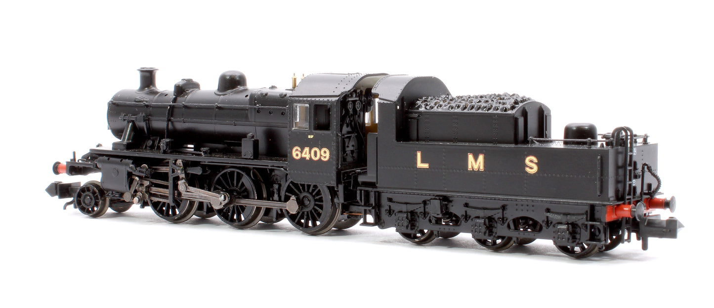 LMS Ivatt 2MT 6409 LMS Black Steam Locomotive