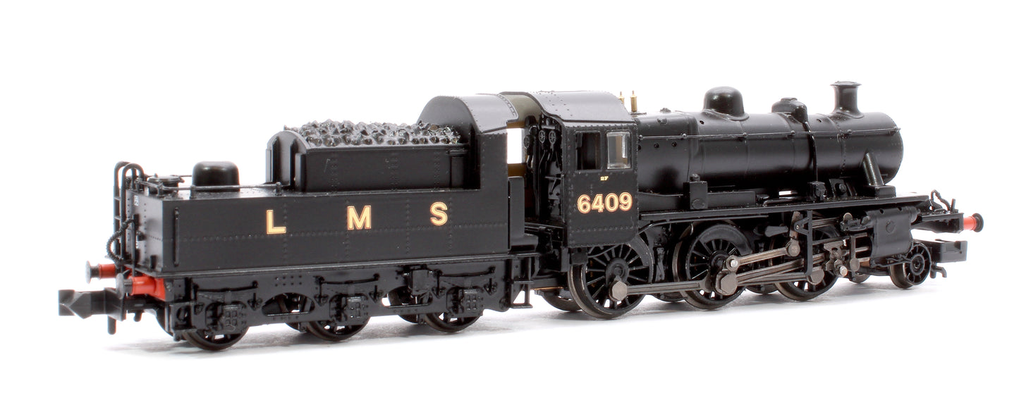 LMS Ivatt 2MT 6409 LMS Black Steam Locomotive