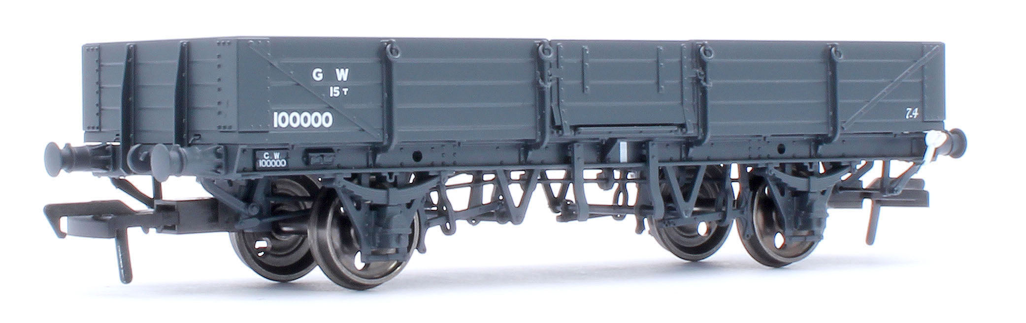 Rapido Trains UK 964008 GWR Dia. O19 Open C ‘Tube’ Wagon – Rails
