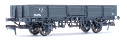 964008 GWR Dia. O19 Open C ‘Tube’ Wagon No.100000