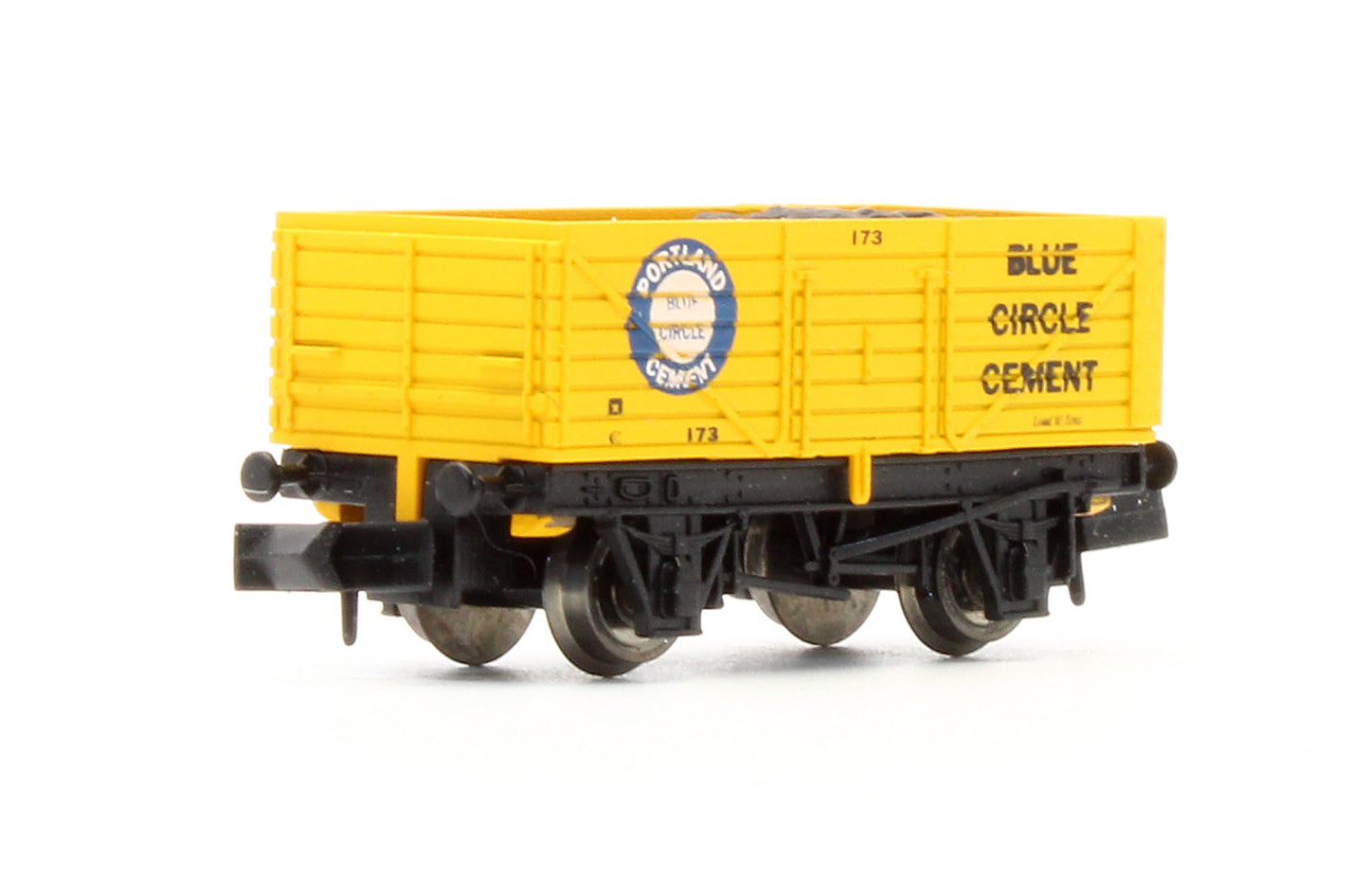 Pre-Owned 7 Plank Wagon 'Blue Circle' No.173