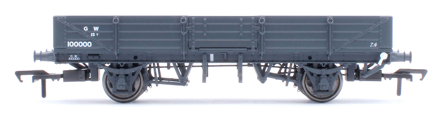 964008 GWR Dia. O19 Open C ‘Tube’ Wagon No.100000