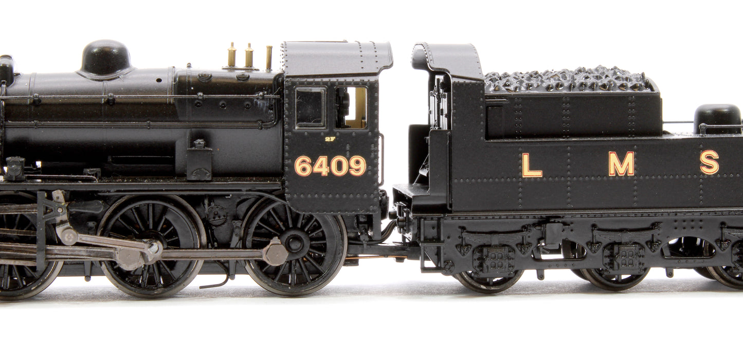 LMS Ivatt 2MT 6409 LMS Black Steam Locomotive - Sound Fitted