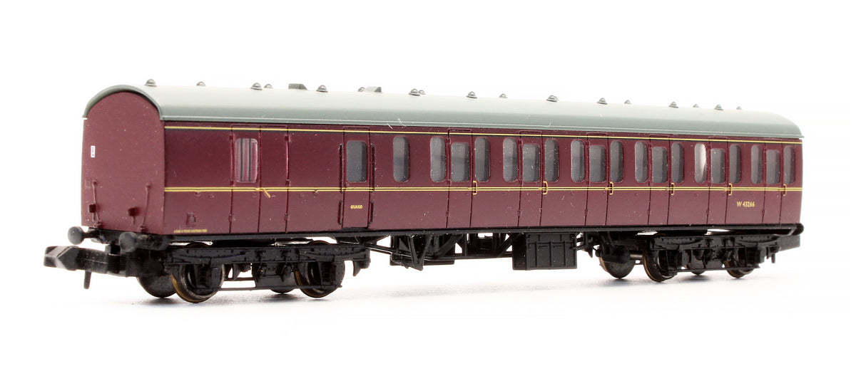 Pre-Owned 374-310A MK1 Suburban Brake End Coach BR Maroon W43266