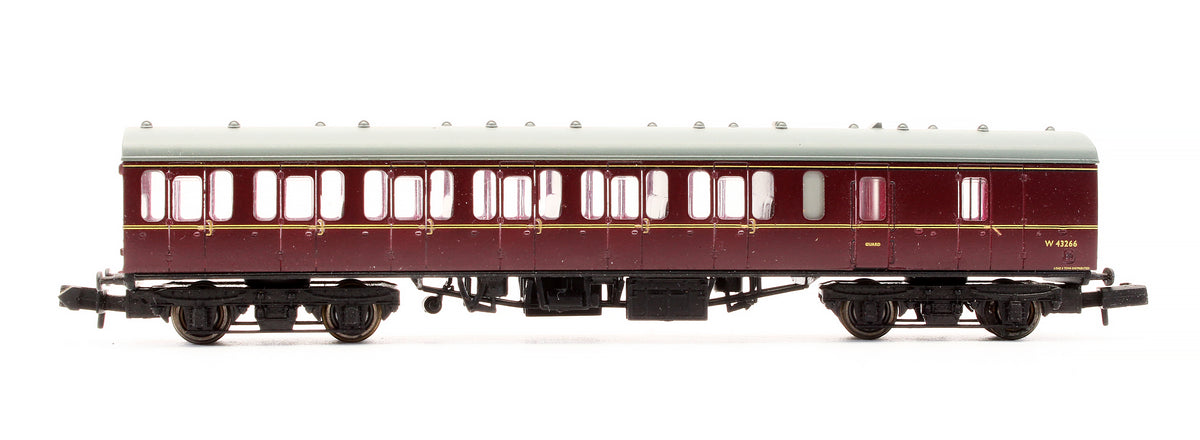 Pre-Owned 374-310A MK1 Suburban Brake End Coach BR Maroon W43266