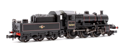 LMS Ivatt 2MT 46464 BR Lined Black (Late Crest) Steam Locomotive