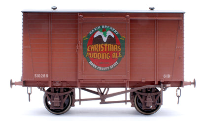 LMS 12t Van Christmas Pudding Ale - Weathered