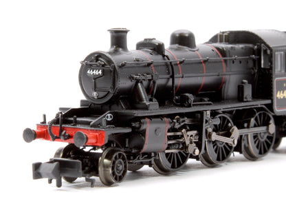 Pre-Owned 372-628BSF LMS Ivatt 2MT 46464 BR Lined Black (Late Crest) Steam Locomotive - Sound Fitted