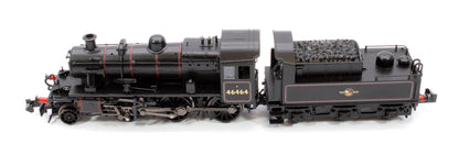 LMS Ivatt 2MT 46464 BR Lined Black (Late Crest) Steam Locomotive - Sound Fitted