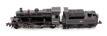Pre-Owned 372-628BSF LMS Ivatt 2MT 46464 BR Lined Black (Late Crest) Steam Locomotive - Sound Fitted