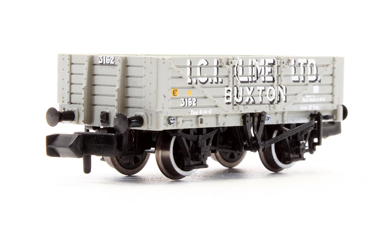 Pre-Owned 377-031 5 Plank Wagon ICI Lime No.3162 With Load